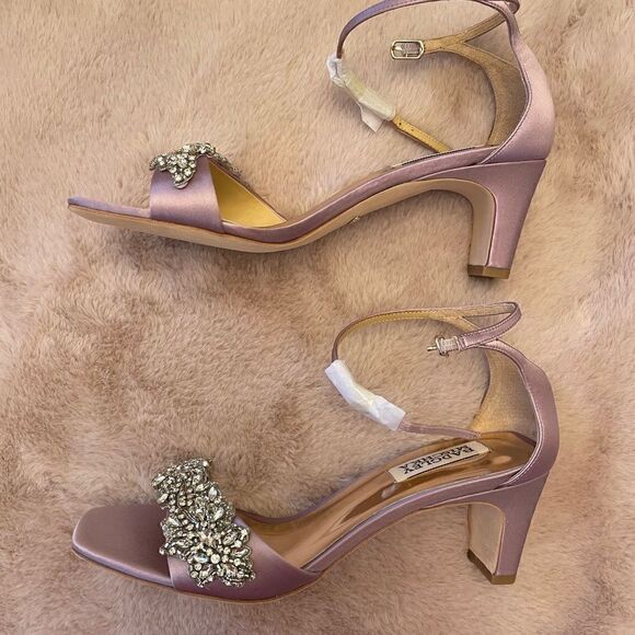 Badgley Mischka Alison Block Heel Sandal - Picture 10 of 14